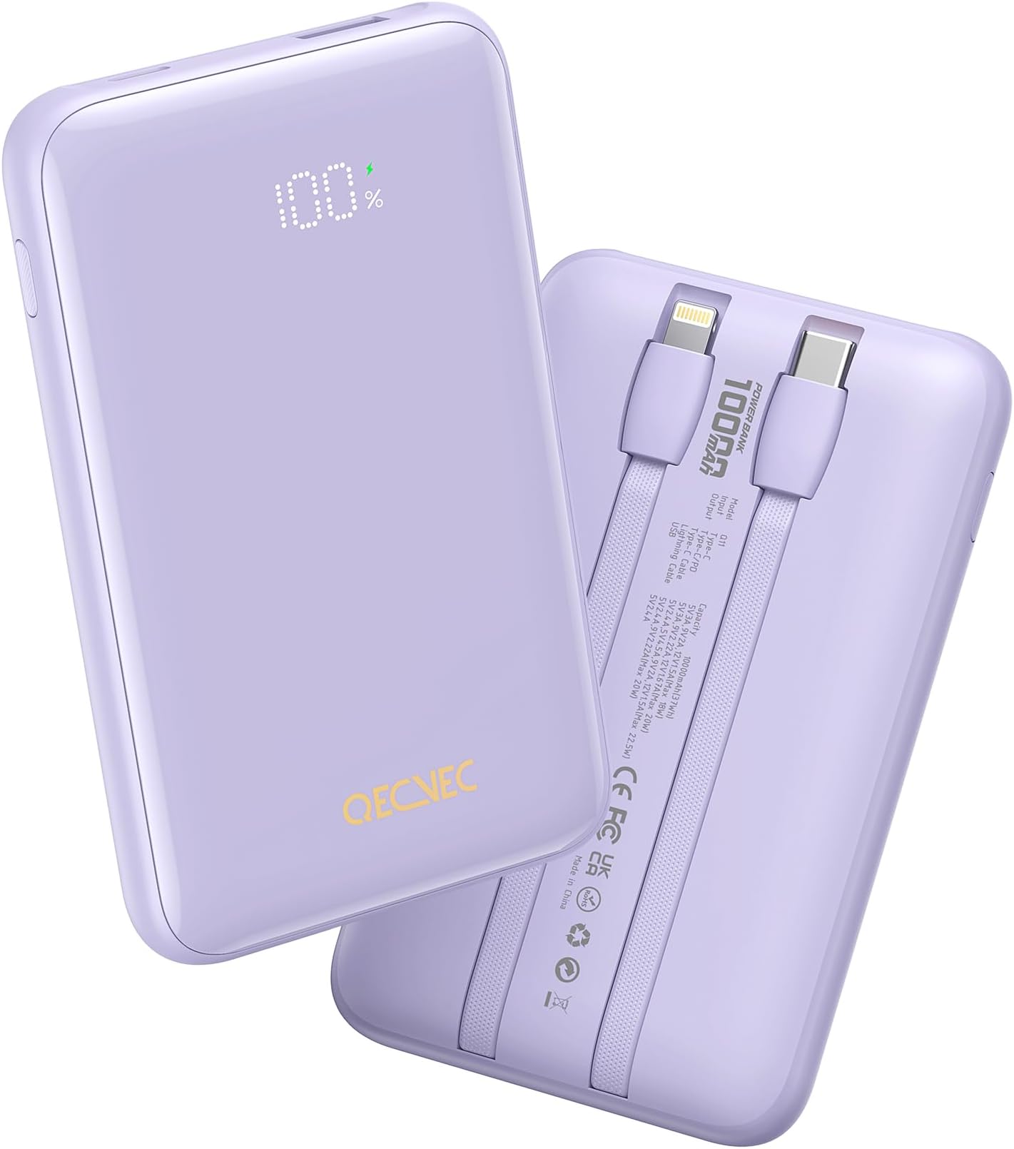 Anker Power Bank 10000mAh USB-C パープル Amazon.com: ANKER Power Bank, Power IQ 3.0 Portable Charger